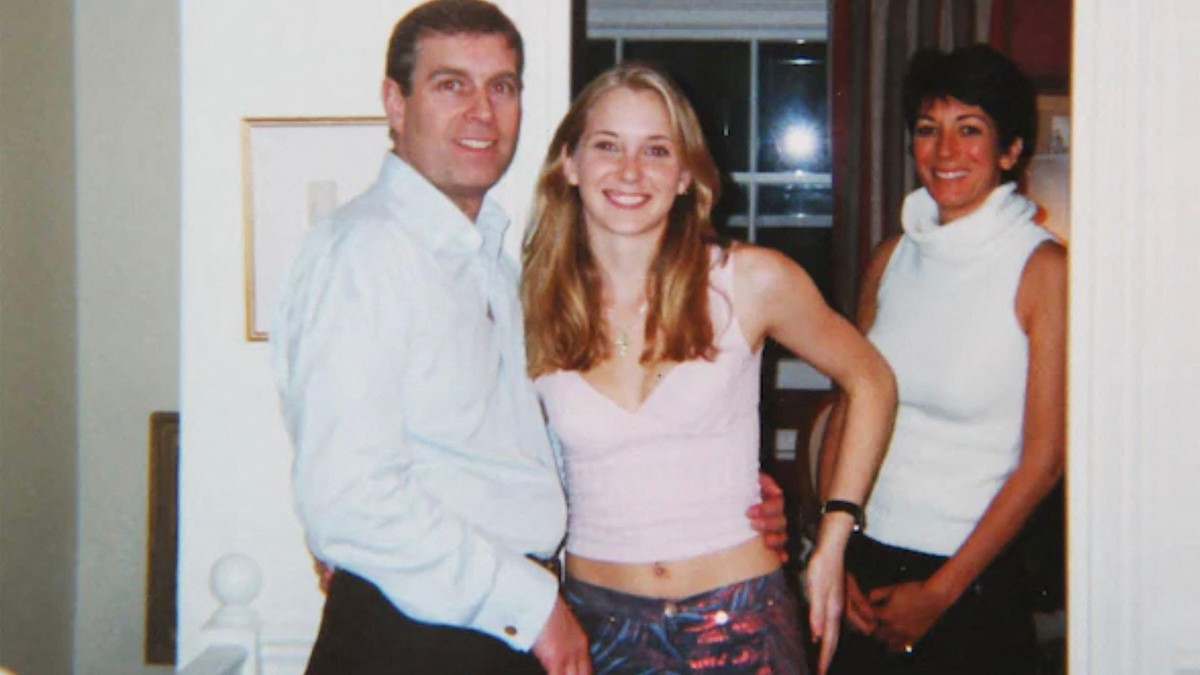 Princ Endru, Virdžinija Đufre i Epstajnova saradnica Gilejn Maksvel