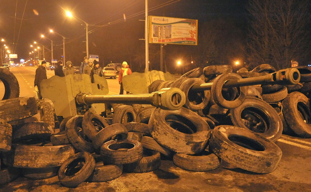 Zamieszki na Ukrainie. Fot. EPA/ IVAN BOBERSKYY/PAP/EPA