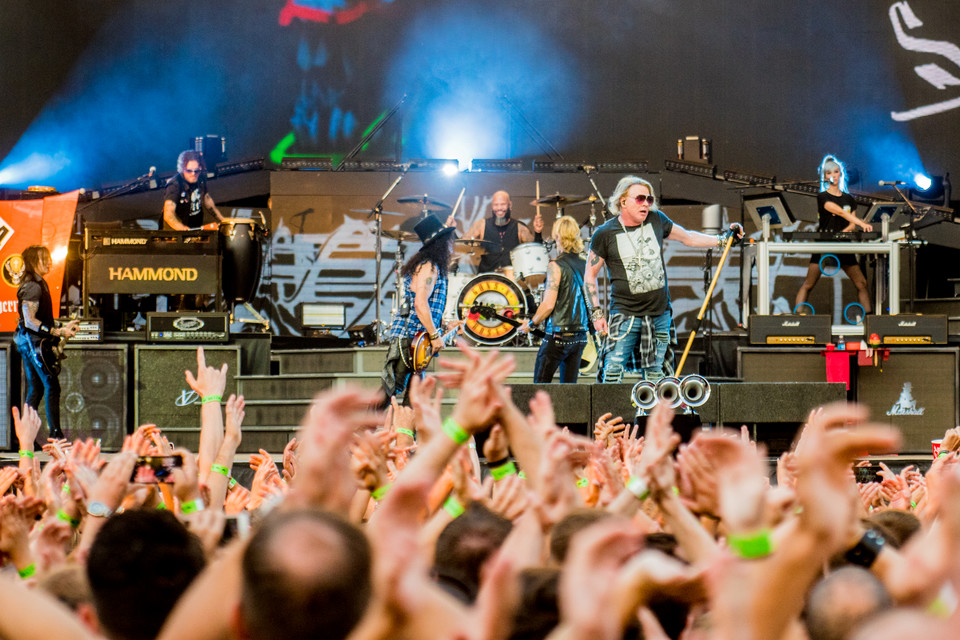 Koncert Guns N'Roses na Stadionie Śląskim w Chorzowie