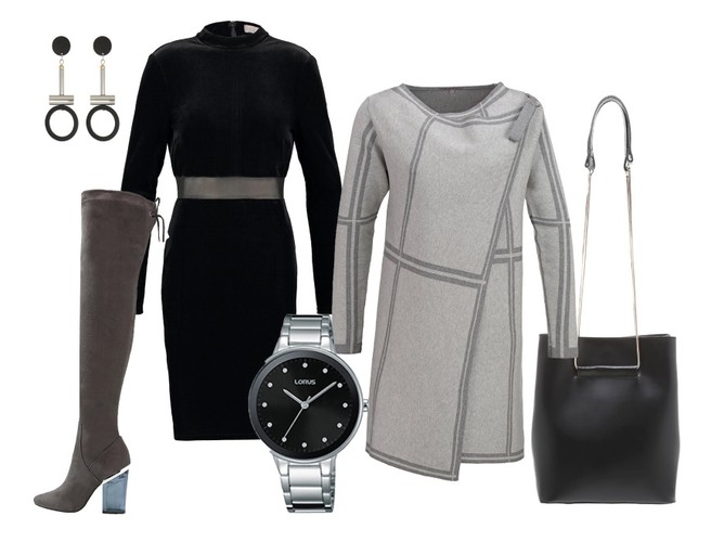 STYLIZACJE z kardiganem