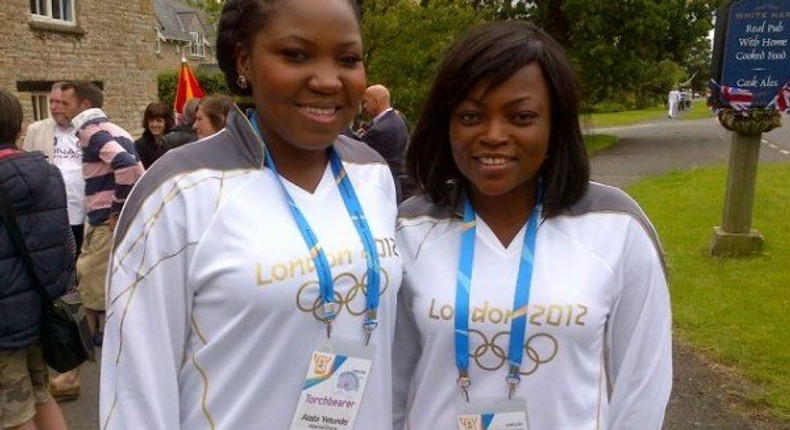 Sasha and Funke Akindele