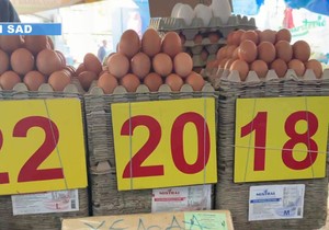 Cena jaja na pijaci