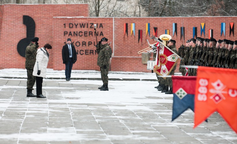 Powitanie żołnierzy