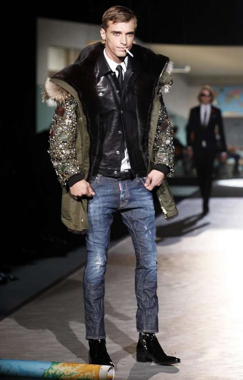 Dsquared2 dla mężczyzn jesień zima 2012 2013