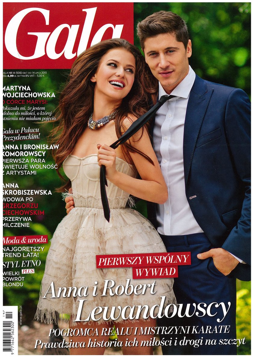 Anna i Robert Lewandowscy