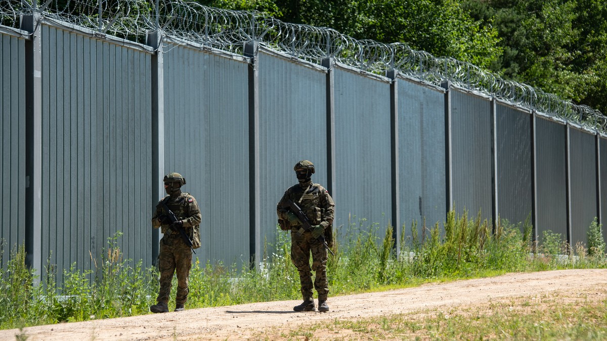 Mur na granicy Polski z Białorusią