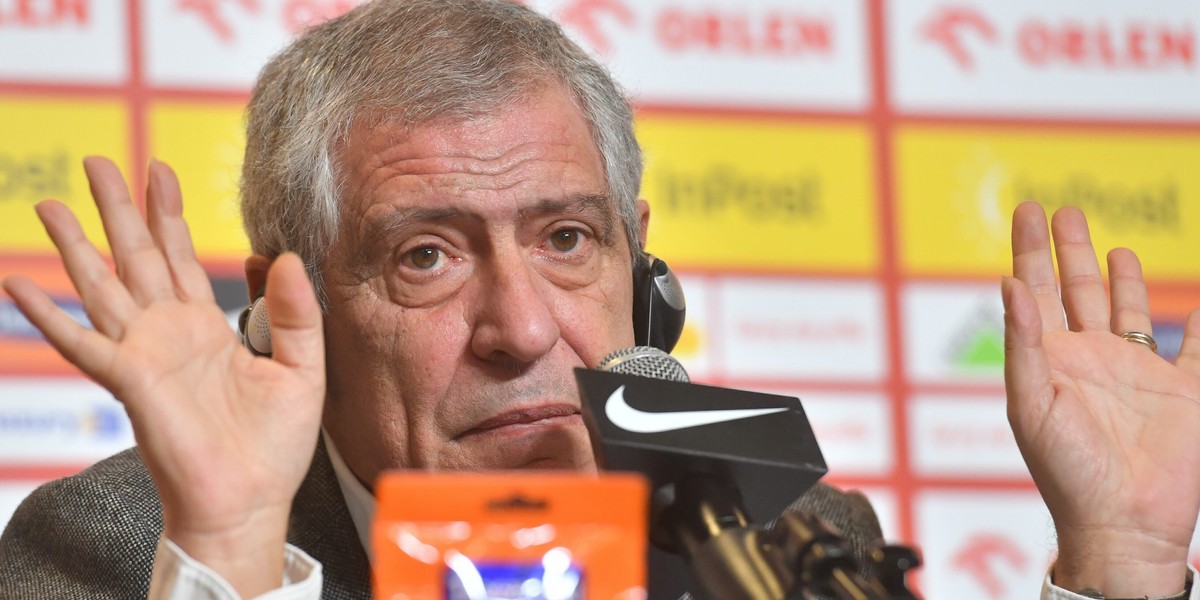 Fernando Santos wyłożył karty na stół. 