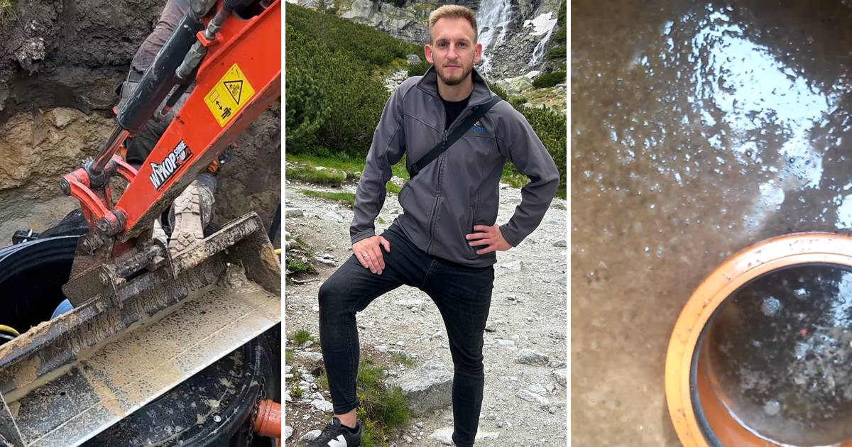 Sebastian montuje kanalizacje. "Ludzie pytają o zapach"