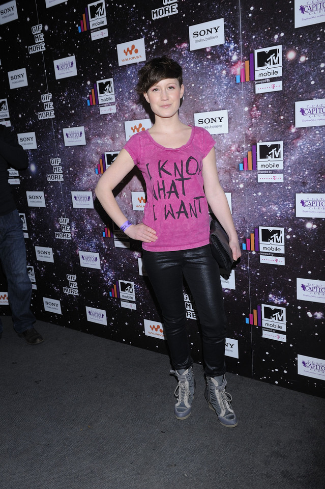 Kasia Kępka na imprezie MTV Mobile