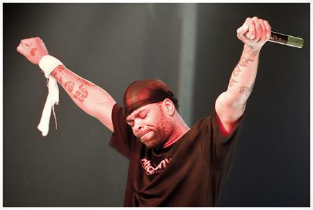 Method Man noszony na rękach