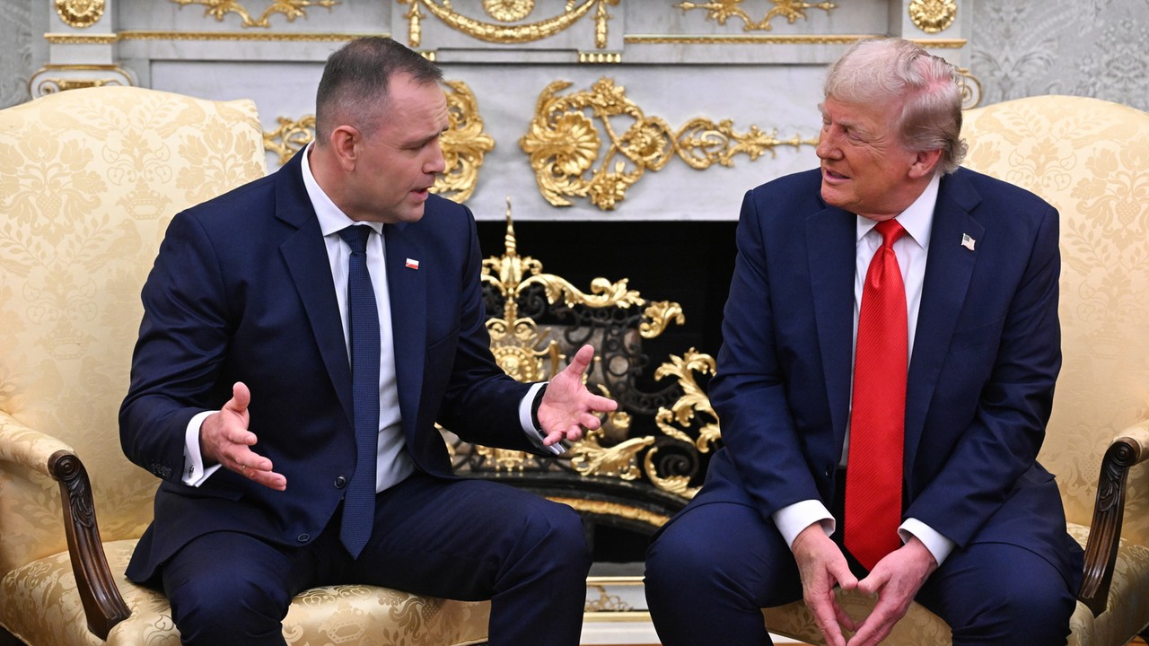 Donald Trump opublikował nagranie ze spotkania z Karolem Nawrockim