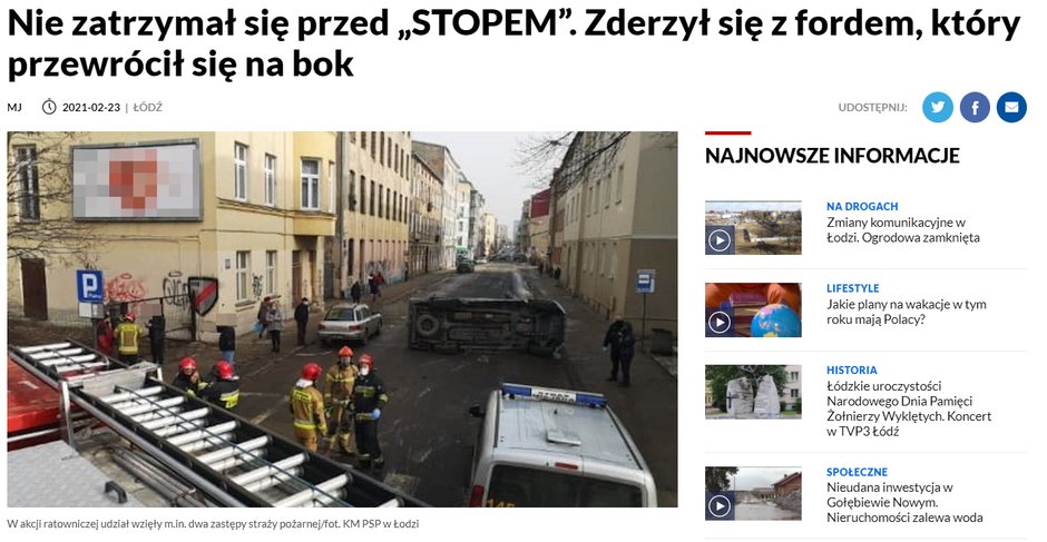 Materiał znajduje się na stronie lodz.tvp.pl