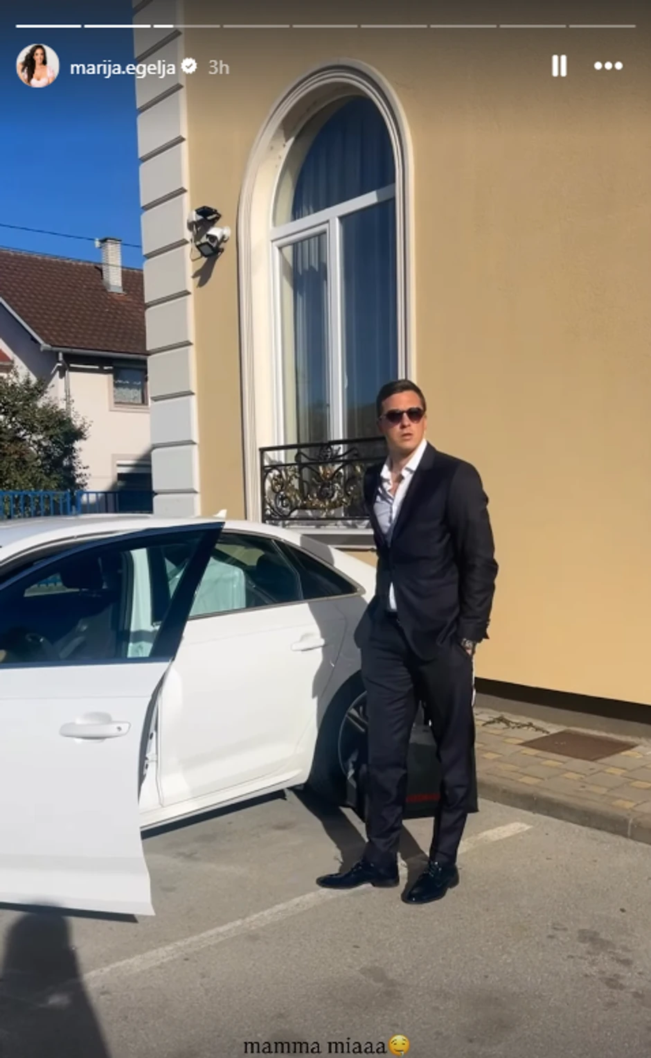 Marija Egelja pokazala muža