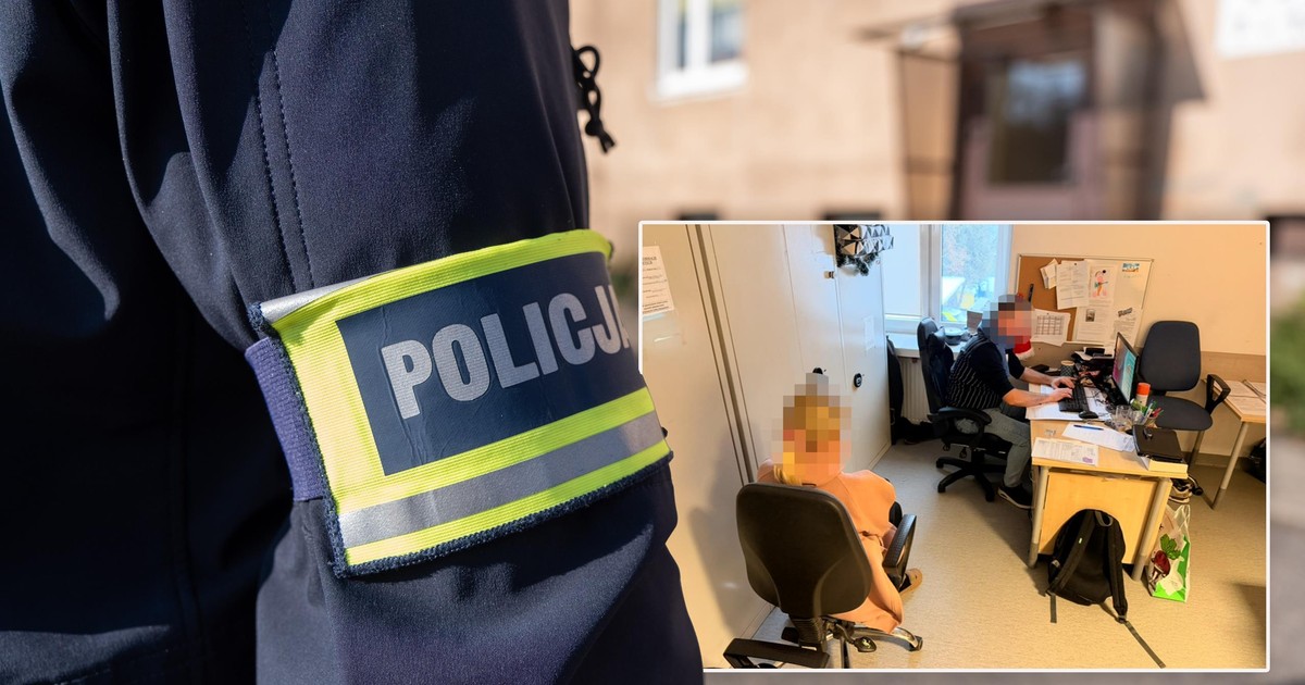 Pokazali ją na krześle w komisariacie. Zamiast sprzątać, zrobiła coś okropnego