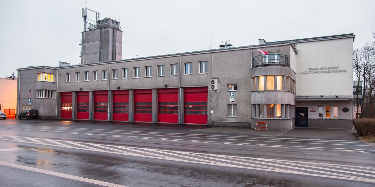 Poznań: koronawirus w Szkole Aspirantów PSP. Uczniowie zaniepokojeni