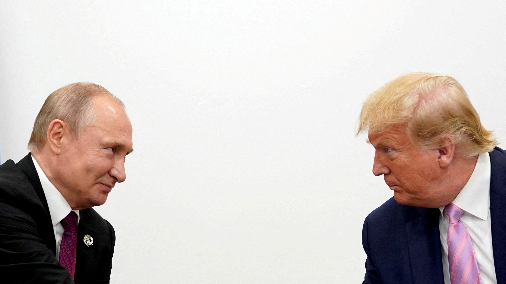 Vladimir Putin a Donald Trump