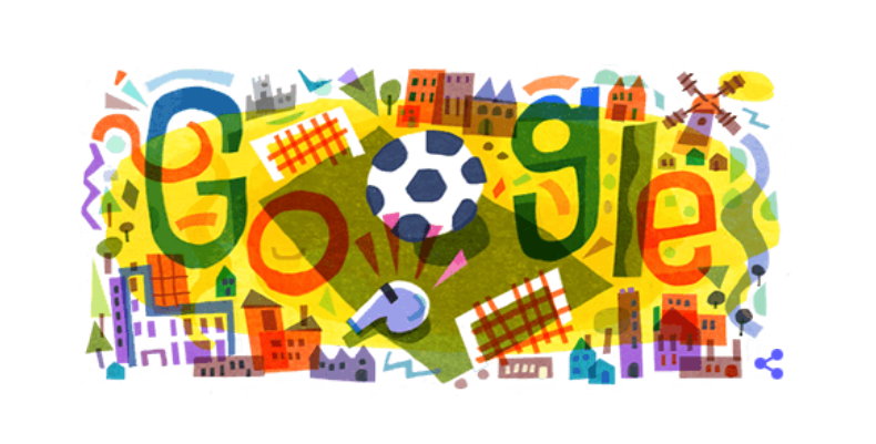 Google Doodle na Euro 2020