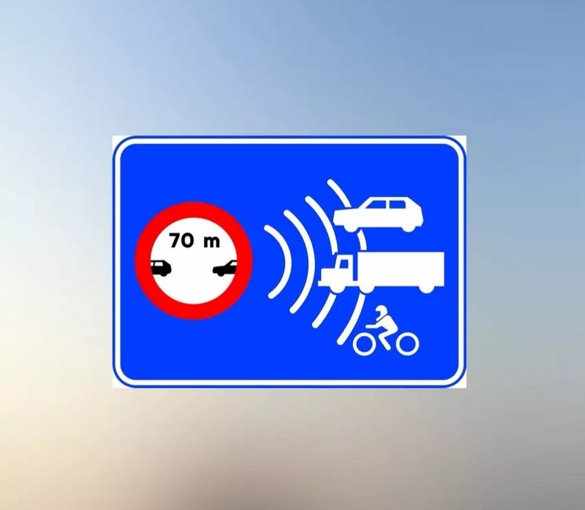 Nowy znak drogowy S991f