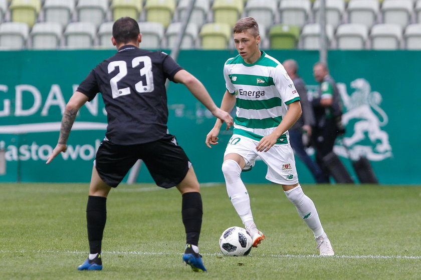 Pilka nozna. Sparing. Lechia Gdansk - Asteras Tripolis. 13.07.2018