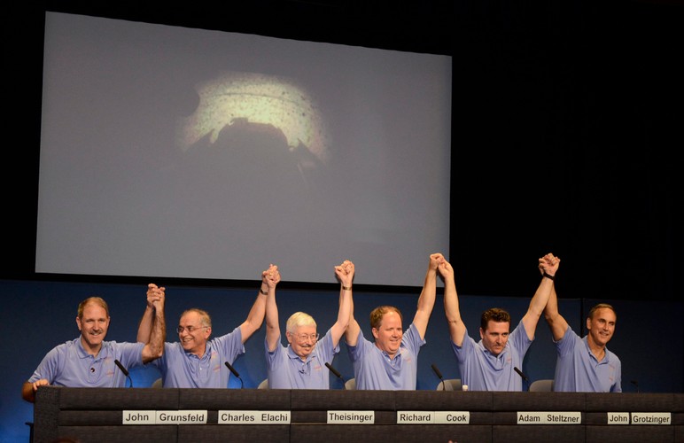 Radość w NASA po wylądowaniu Curiosity na Marsie