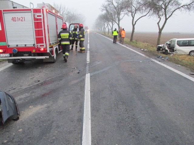 Wypadek w okolicach Brzegu