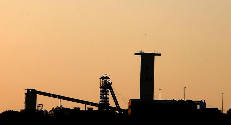 A mine shaft is seen near Carletonville, west of Johannesburg, July 20, 2015.REUTERS/Siphiwe Sibeko