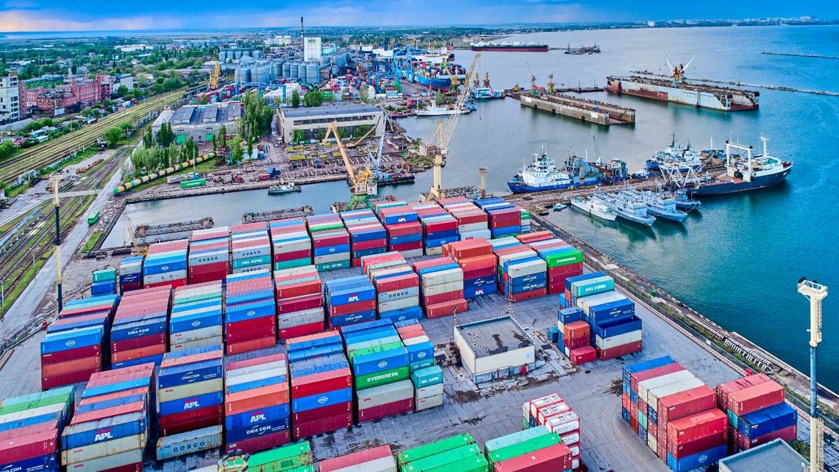 Port w Odessie