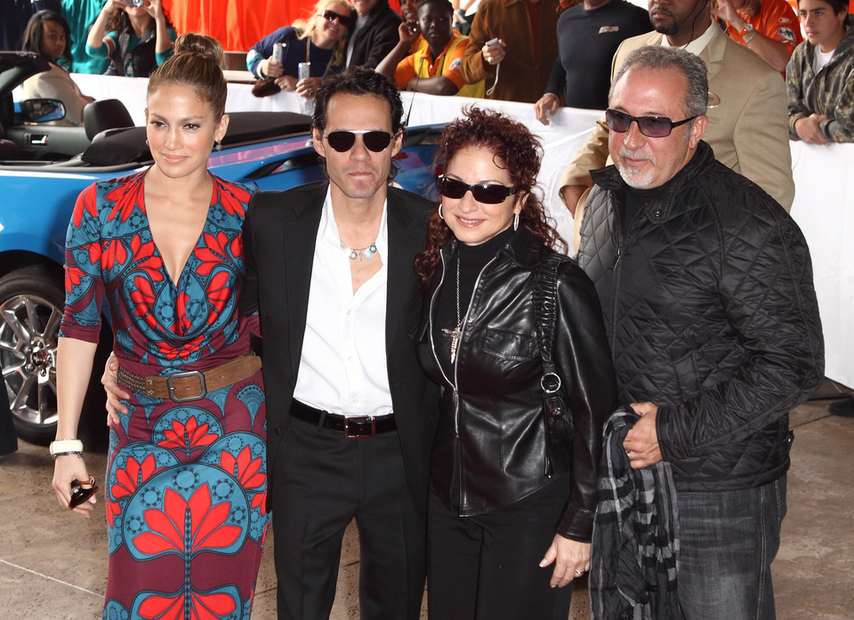Jennifer Lopez, Marc Anthony, Gloria Estefan, Emilio Estefan