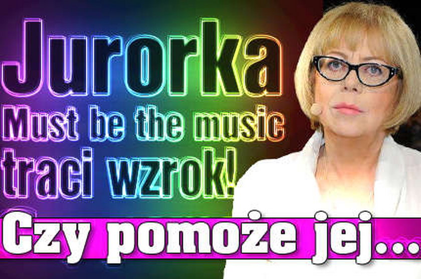 Elżbieta Zapendowska traci wzrok! Czy pomoże jej...