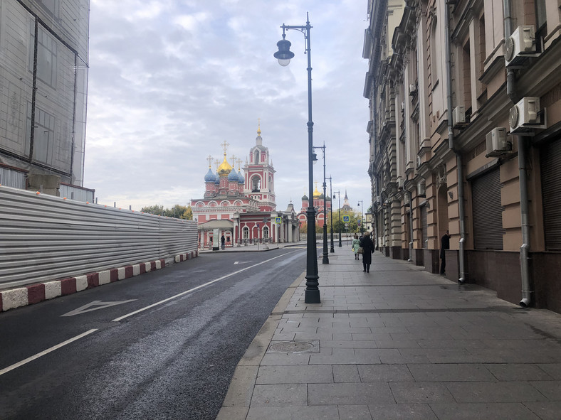Ulica Warwarka w Moskwie zamknięta 30 września