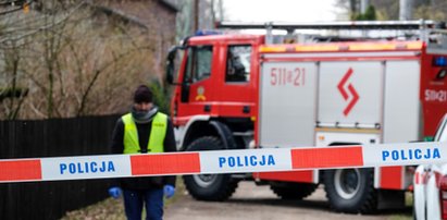 Tragedia w Witaszycach. Z domu wynoszono nieprzytomnych małżonków. Para nie żyje