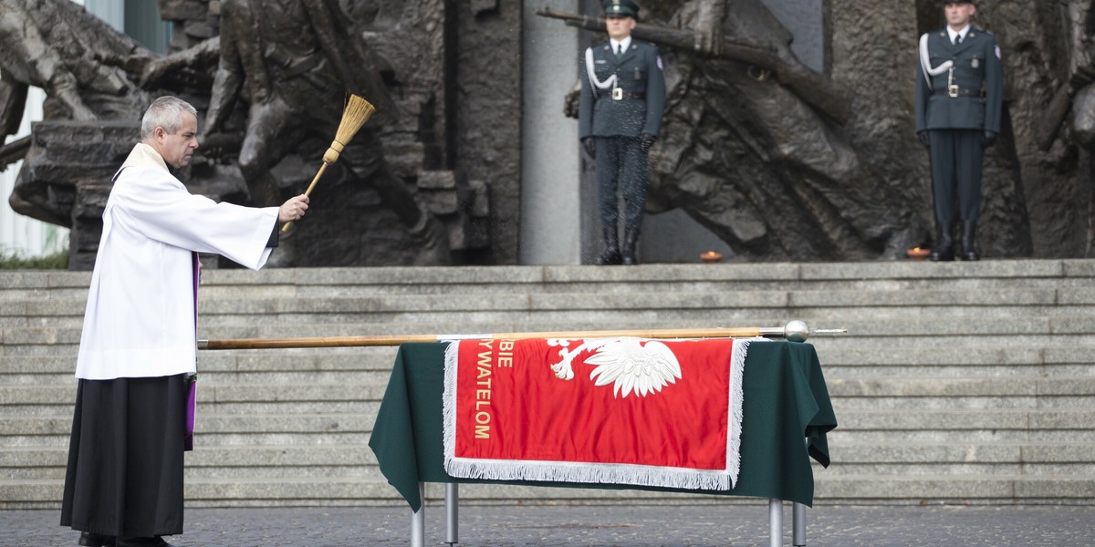 Uroczystość nadania sztandaru Krajowej Administracji Skarbowej. Warszawa, 8 września 2017 r.