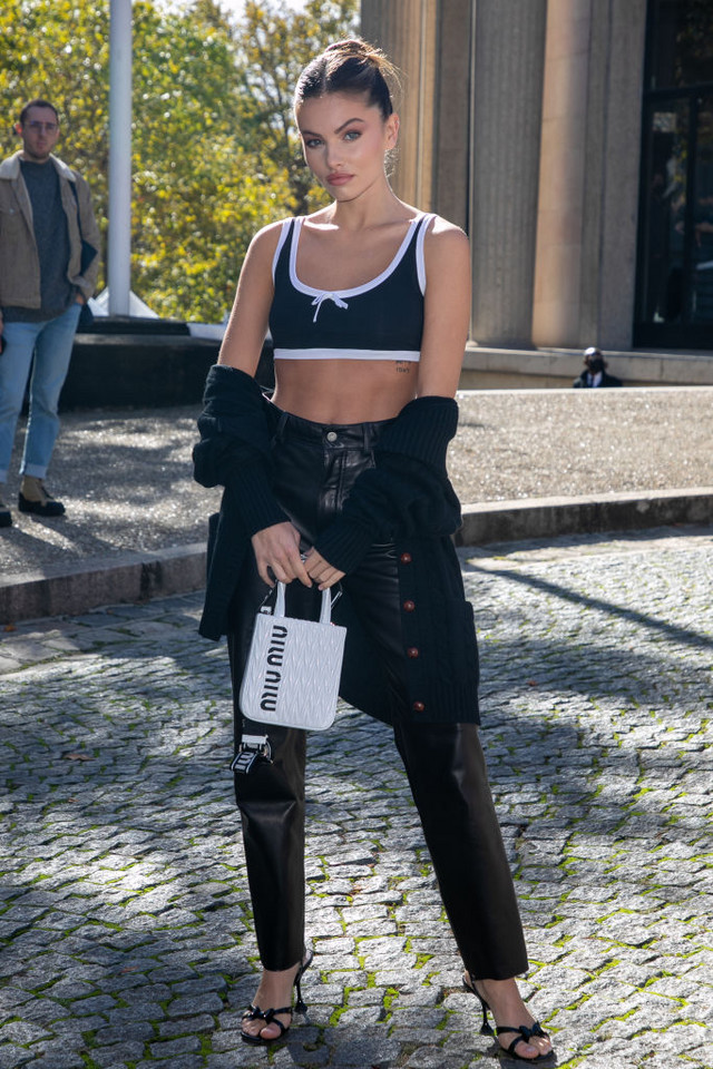 Thylane Blondeau podczas Paris Fashion Week
