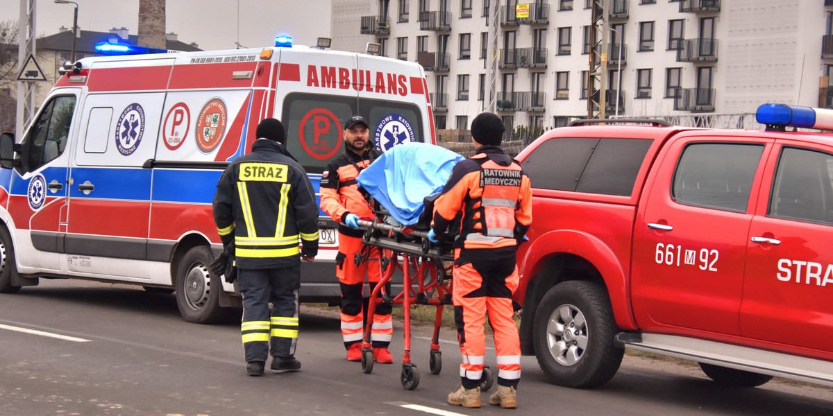 16-letni chłopak potrącony przez pociąg w Ożarowie Mazowieckim.