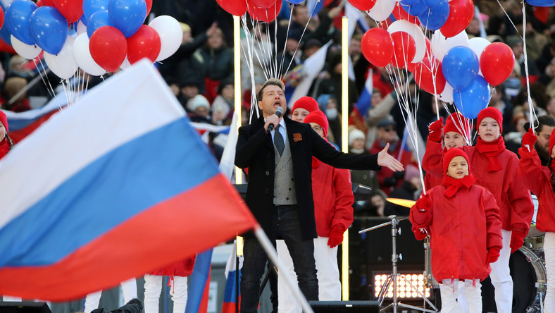 Rosja wydała krocie na prowojenne koncerty. Wystąpili muzycy, a nawet poeci