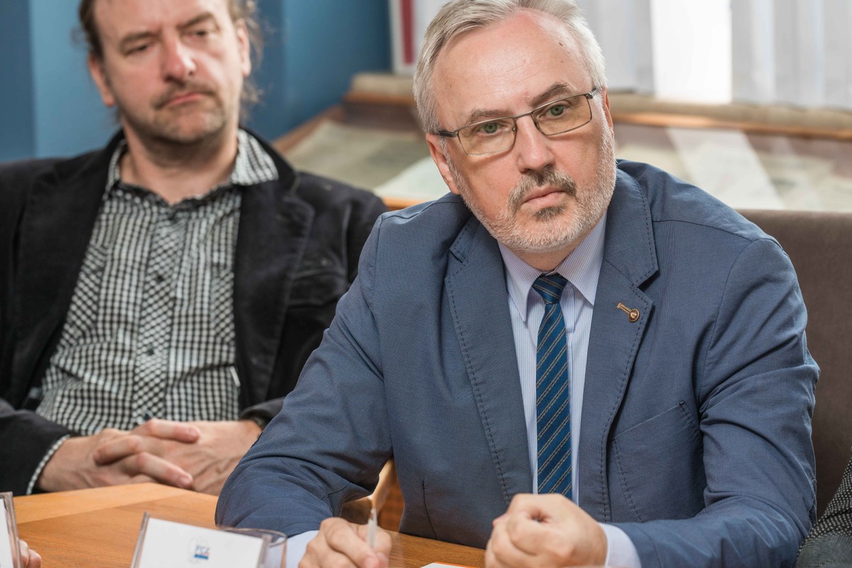 Krzysztof Woźniak, kierownik Działu Akredytacji Inspekcji, Certyfikacji Wyrobów i Osób PCA