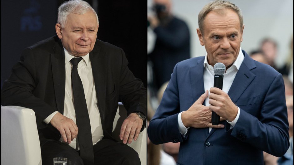 Jarosław Kaczyński, Donald Tusk