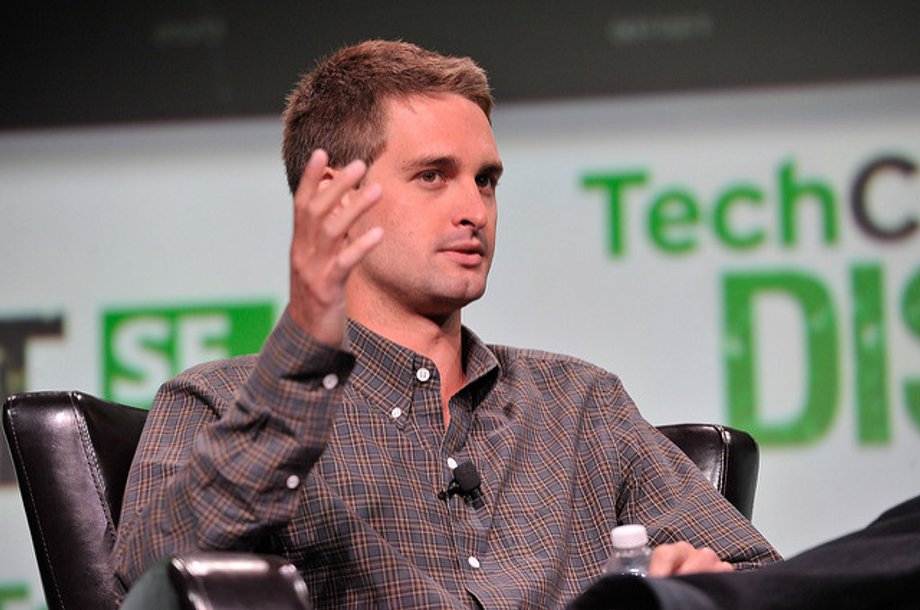 Założyciel i CEO Snapchata Evan Spiegel