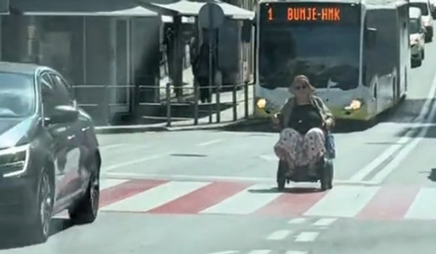 Neobična scena u Splitu