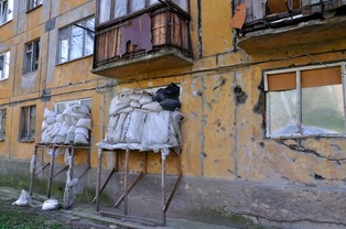 Ukraińscy cywile na linii frontu wciąż sądzą, że wojna z Rosją nie nadejdzie