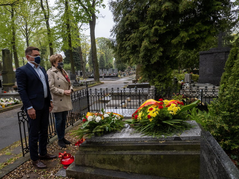 Hanna Zdanowska i Marcin Gołaszewski