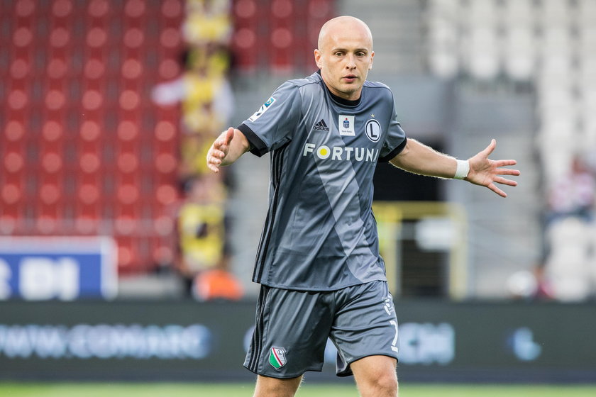 Pilka nozna. Ekstraklasa. Cracovia Krakow - Legia Warszawa. 02.09.2018