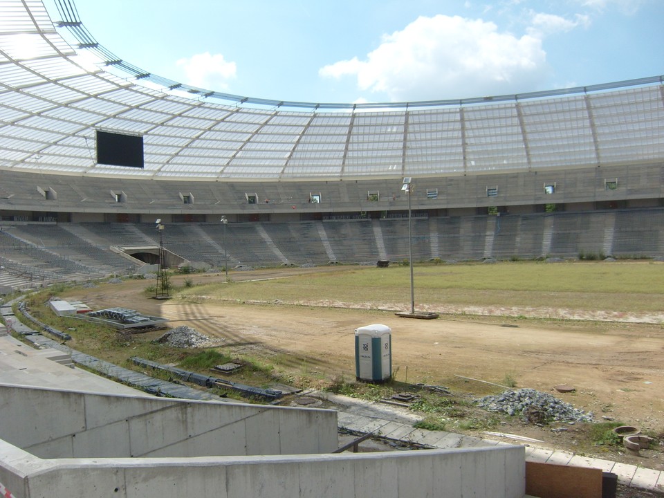 Stadion Śląski na 10 miesięcy przed otwarciem