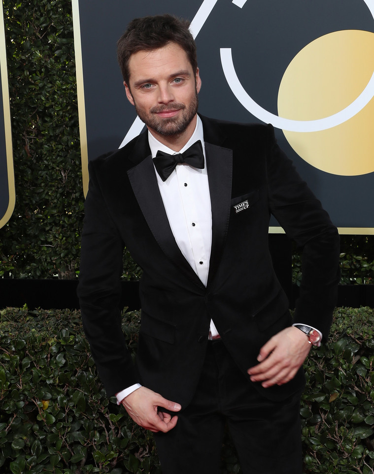 epa06424181 - USA GOLDEN GLOBES 2018 (Arrivals - 75th Golden Globe Awards)