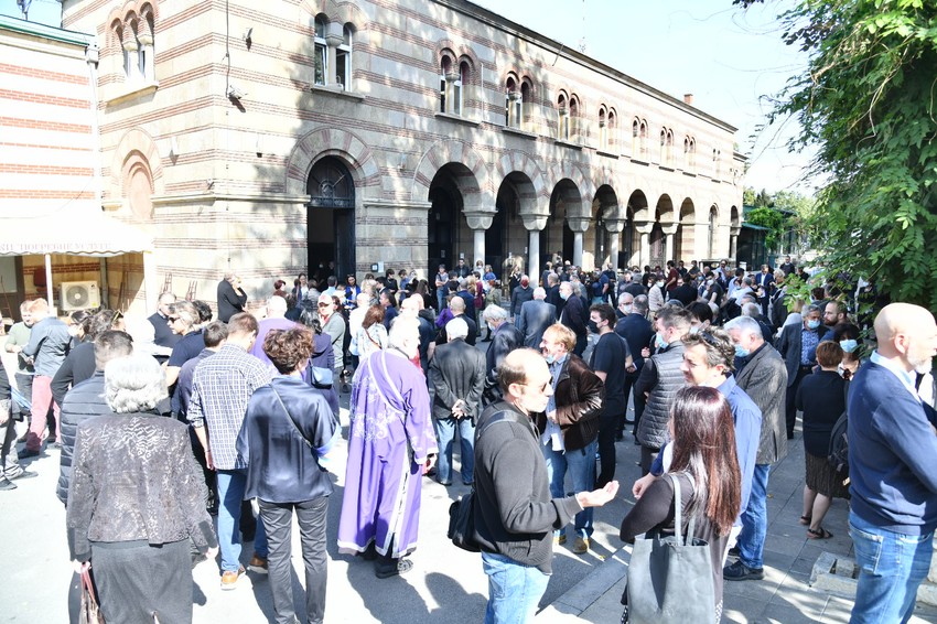 Sahrana Isidore Žebeljan