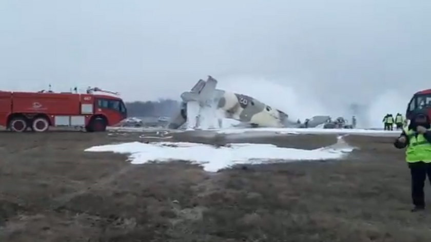Katastrofa lotnicza w Kazachstanie! Na lotnisku w Ałmaty rozbił się An-26