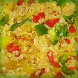 Risotto paprykowe