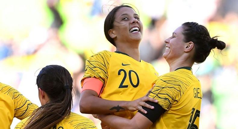 Australia captain Sam Kerr says the team environment is safe and secure Creator: WILLIAM WEST