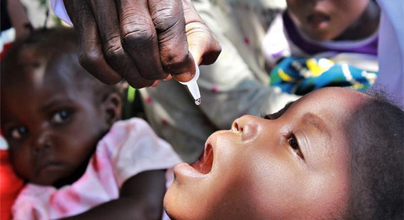 Campagne de vaccination contre la poliomyélite (illustration)