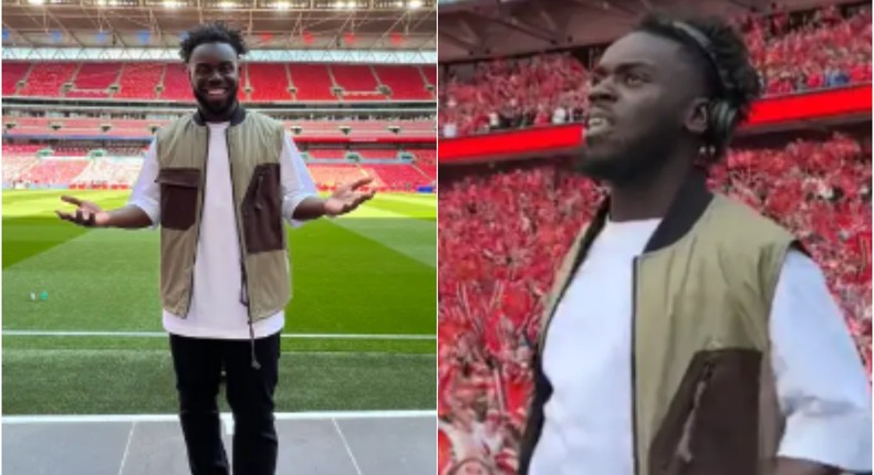 Jeremiah Asiamah: Meet the Ghanaian DJ who performed at Wembley during FA Cup final